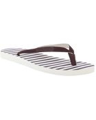 Dolce & Gabbana Striped Flip Flop - Lyst
