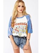 Nasty Gal Genesis Raglan Tee - Lyst