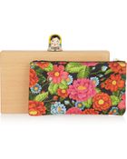 Charlotte Olympia Pandora Matryoshka Wooden Clutch - Lyst