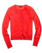 J.Crew Cashmere Crewneck Cardigan - Lyst
