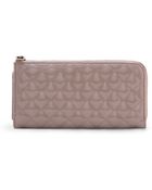 Mango Patent Leather Quilted Wallet - Lyst