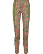 Thakoon Addition Floral print Stretch cotton Twill Pants - Lyst