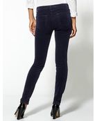 J Brand Mid Rise Skinny Cords - Lyst