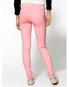 J Brand 811 Mid Rise Skinny Jeans - Lyst