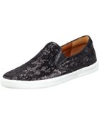 Jimmy Choo Demi Sequined Slip-on Sneaker - Lyst