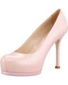 Saint Laurent Tribtoo Hiddenplatform Pump - Lyst