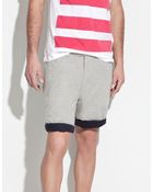 Zara Reversible Bermudas - Lyst