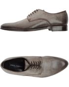 Dolce & Gabbana Laced Shoes - Lyst