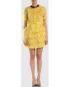 Valentino Short Dress - Lyst