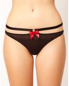 Bordelle Velvet Juliette Harness Thong - Lyst