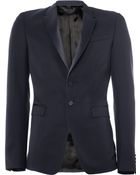 Burberry Prorsum Slim-Fit Wool Tuxedo Jacket - Lyst