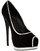 Giuseppe Zanotti Peep Toe Pump - Lyst