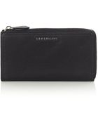 Givenchy Pandora Zip Around Wallet - Lyst