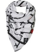 Topshop Keys Scarf By Beta - Lyst