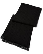 Brooks Brothers Cashmere and Silk Waffle Scarf - Lyst