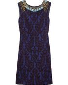 Matthew Williamson Embellished Jacquard Dress - Lyst