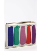 Kate Spade Brushstroke Clutch - Lyst