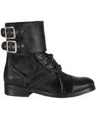 AllSaints Low Hair Damisi Boot - Lyst