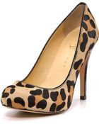 Ivanka Trump Pinkette Leopard Pumps - Lyst