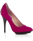 McQ by Alexander McQueen Studded Platform Pump - Lyst