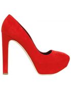 Rupert Sanderson 130mm Suede Pumps - Lyst