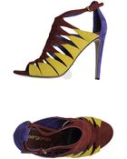 Sergio Rossi Highheeled Sandals - Lyst