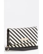 Kate Spade Stripe Iphone Wristlet - Lyst