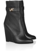 Givenchy Leather Wedge Ankle Boots - Lyst