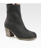 Maison Martin Margiela Leather Ankle Boots - Lyst