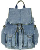 Topshop Backpack with Trim - Lyst