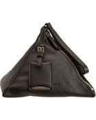 Jil Sander Square Evening Wristlet - Lyst