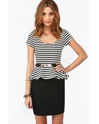 Nasty Gal Jailbreak Peplum Dress - Lyst