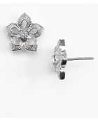 Cara Accessories Small Flower Stud Earrings - Lyst
