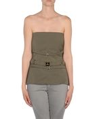 Elisabetta Franchi Tube Tops - Lyst