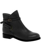 Asos Asos Altitude Leather Jodhpur Ankle Boots - Lyst