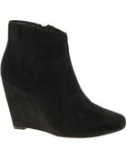 Asos Asos Awake Wedge Ankle Boots - Lyst