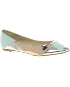 Asos Asos Lotus Flower Ballet Flats - Lyst
