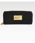 Marc By Marc Jacobs Classic Q Slim Zip-Around Wallet - Lyst