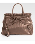 RED Valentino Top Handle Bow Bag - Lyst
