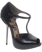 Sam Edelman Scarlett Studded T Bar Shoes - Lyst