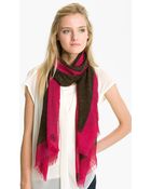 Tory Burch Dunraven Wool Scarf - Lyst