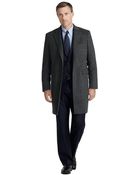 Brooks Brothers Wool Mason Top Coat - Lyst