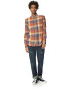 French Connection Grapple Twill Check Shirt - Lyst