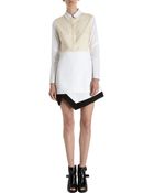 Proenza Schouler Diamond Stitch Long Sleeve Dress - Lyst