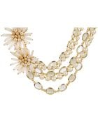 Kate Spade Moonlight Pearls Statement Necklace - Lyst