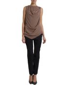 Maison Margiela Sleeveless Drape Top - Lyst