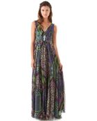 Matthew Williamson Tile Print Gown - Lyst