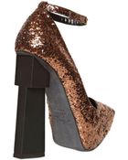 Aperlai 135mm Glitter Pumps - Lyst