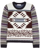 Paul & Joe Sister Alaska Woolblend Intarsia Sweater - Lyst