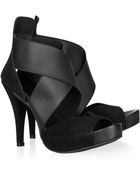 Pedro Garcia Clary Suede Platform Sandals - Lyst